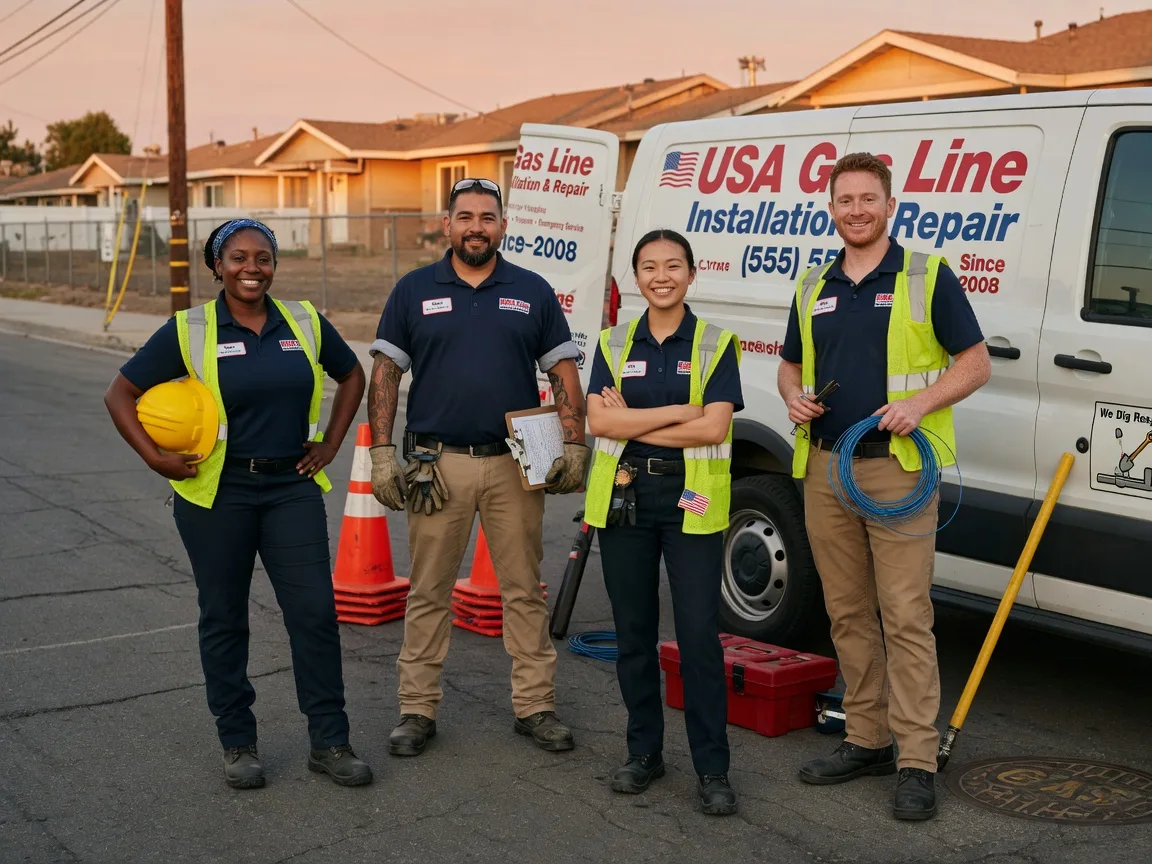 Gas Line Installation company in Quitman, MS